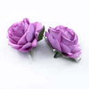 DecorBites™ 6CM Roses Head DIY Wedding Decor Flowers Home Decor Artificial Flowers