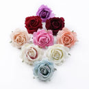 DecorBites™ 6CM Roses Head DIY Wedding Decor Flowers Home Decor Artificial Flowers