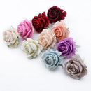 DecorBites™ 6CM Roses Head DIY Wedding Decor Flowers Home Decor Artificial Flowers