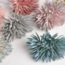 DecorBites™ 6pc 12cm Silk Mini Handmade Bouquet Wedding Home Decoration Fake Flowers