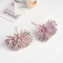 DecorBites™ 6pc 12cm Silk Mini Handmade Bouquet Wedding Home Decoration Fake Flowers