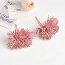 DecorBites™ 6pc 12cm Silk Mini Handmade Bouquet Wedding Home Decoration Fake Flowers