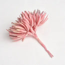DecorBites™ 6pc 12cm Silk Mini Handmade Bouquet Wedding Home Decoration Fake Flowers