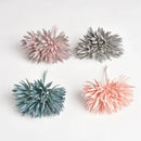 DecorBites™ 6pc 12cm Silk Mini Handmade Bouquet Wedding Home Decoration Fake Flowers