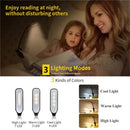 DecorBites™ 7 LED Book Light: Rechargeable Reading Lamp with 3-Level White Light Clip-On