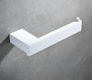 DecorBites™ 7-Piece Bathroom Hardware Set in White for Towels and Toiletries