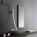 DecorBites™ 70cm Wall Mounted Black Bronze Waterfall Basin Mixer Tap