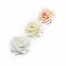DecorBites™ 7cm Rose Heads: Wedding Décor, Scrapbooking, Headwear, Autumn Home Decoration