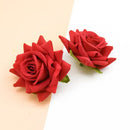 DecorBites™ 7cm Rose Heads: Wedding Décor, Scrapbooking, Headwear, Autumn Home Decoration