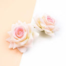 DecorBites™ 7cm Rose Heads: Wedding Décor, Scrapbooking, Headwear, Autumn Home Decoration