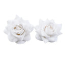 DecorBites™ 7cm Rose Heads: Wedding Décor, Scrapbooking, Headwear, Autumn Home Decoration