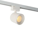 Modern white & black led track light spotlights living room fixture