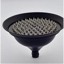 DecorBites™ 8" Brass Shower Head: Bathroom Rainfall Replacement for Handshower Faucet
