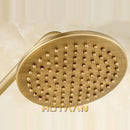 DecorBites™ 8" Copper Round OverHead Rain Shower Head in Antique Brass Finish