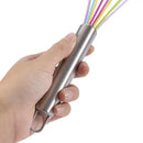 DecorBites™ 8-Inch Stainless Steel Silicone Whisk Mixer for Baking & Cooking