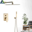 DecorBites™ 8" Rainfall Shower Faucet Set with Handshower, Single Handle Mixer Tap