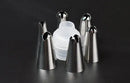 DecorBites™ 8pc Silicone Piping Bag & 6pc Nozzle Set for Cake Decorating