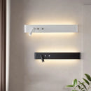 DecorBites™ 8W/20W Long Led Wall Light Switch, Aluminum Fixture for Living Room Bedroom.