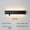 DecorBites™ 8W/20W Long Led Wall Light Switch, Aluminum Fixture for Living Room Bedroom.