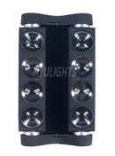 Black 8x15w rgbw spider moving head beam light party room dj bar