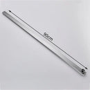 Matte black metal tube-bar extend pipe for bathroom shower extension