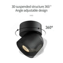 DecorBites™ 9W COB LED Ceiling Spotlight 360° Rotation Modern Surface Mounted Lamp