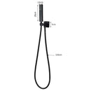DecorBites™ ABS Plastic Hand Shower with Hose, Bracket | Wall Mounted Handheld Shower