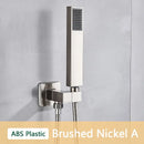 DecorBites™ ABS Plastic Hand Shower with Hose, Bracket | Wall Mounted Handheld Shower
