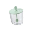 DecorBites™ ABS Spice Jar Set with Spoon for Salt Sugar Pepper Powder