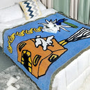 DecorBites™ Abstract Aesthetic Tapestry Sofa Blanket