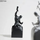 DecorBites™ Abstract Art Character Statue Resin Sculpture Desk Ornament