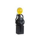DecorBites™ Abstract Art Female Body Decor Figurines Black White Resin Home Decor