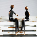 DecorBites™ Abstract Art Lover Resin Statue Decoration Valentine's Anniversary Gift