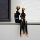 DecorBites™ Abstract Art Lover Resin Statue Decoration Valentine's Anniversary Gift