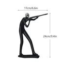 DecorBites™ Abstract Athlete Statue Sculpture for Home Office Decor