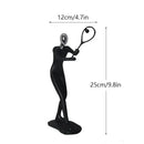 DecorBites™ Abstract Athlete Statue Sculpture for Home Office Decor