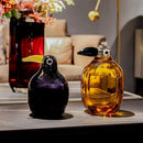 DecorBites™ Abstract Bird Sculpture Transparent Home Decor Figurine