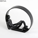 DecorBites™ Abstract Black Characters Sculpture Resins Desk Decoration for Aesthetic Room Decor