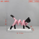 DecorBites™ Abstract Cat Sculpture: Resin Handicrafts for Children's Room Decor