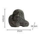 DecorBites™ Abstract Ceramic Rockery Sculpture Ornament for Aesthetic Desk Decoration