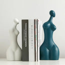DecorBites™ Abstract Ceramic Sexy Woman Statues - Modern White Decor Ornaments