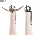DecorBites™ Abstract Character Marble Sculpture Room Decor