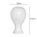 DecorBites™ Abstract Character White Ceramics Vase Home Decor Handcrafted Modern Flower Arrangement