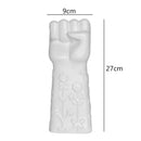 DecorBites™ Abstract Character White Ceramics Vase Home Decor Handcrafted Modern Flower Arrangement