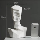 DecorBites™ Abstract Characters Sculpture Decoration for Modern Living Room Hotel Entry Wine Cabinet