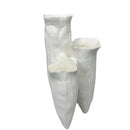 DecorBites™ Abstract Coral Reef Ceramic Vase Triangle Shape Handicraft Home Decor Vase