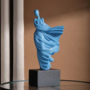 DecorBites™ Abstract Dancer Figure Resin Sculpture for Modern Home Decor