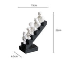 DecorBites™ Abstract David Statue Sculpture Home Decor Figurine Ornament