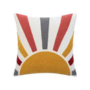 DecorBites™ Abstract Embroidery Cushion Cover 45*45 Soft Velvet Pillowcase for Sofa Home