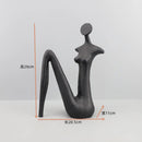 DecorBites™ Abstract Face Ceramic Flowerpot Vase Ashtray Plant Home Decor Accessories
